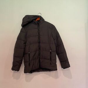 Men’s Dark Grey Zeroxposur Winter Puffer Jacket Small